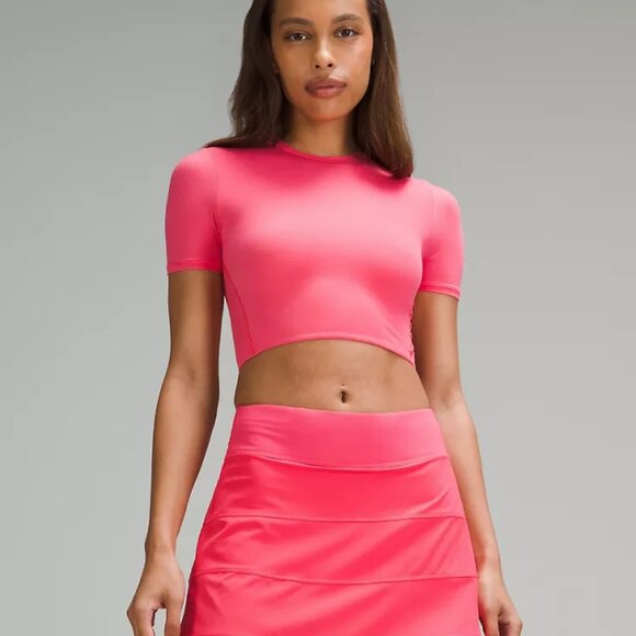 Lululemon Wunderlust Ultra-Soft Nulu Crewneck Cropped T-Shirt - Picture 6 of 6